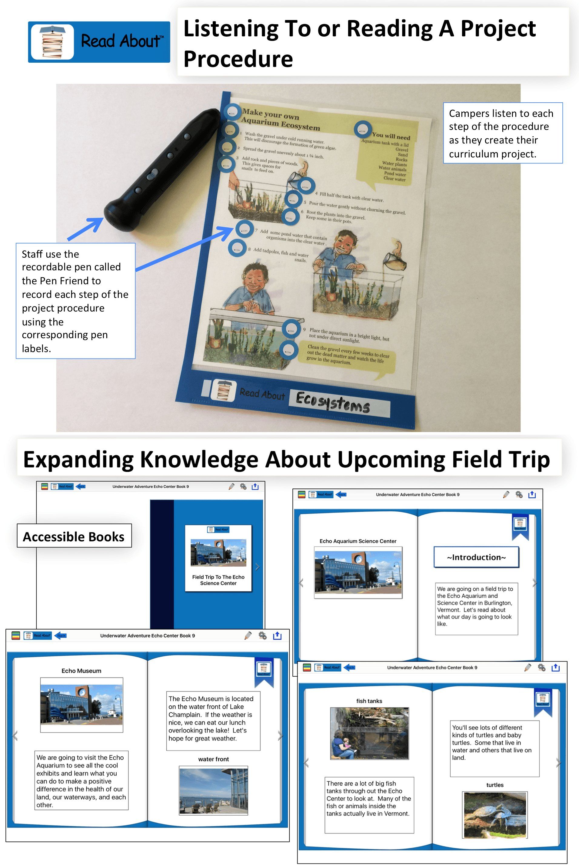 Summer Camp Read About