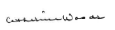 signature Catherine Woods, M.Ed., C.A.G.S., A.B.D.