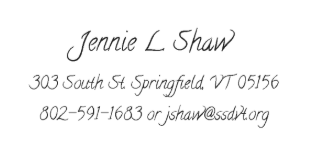 Jennie L. Shaw M.Ed