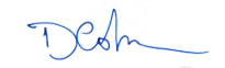 signature of David Cohn
